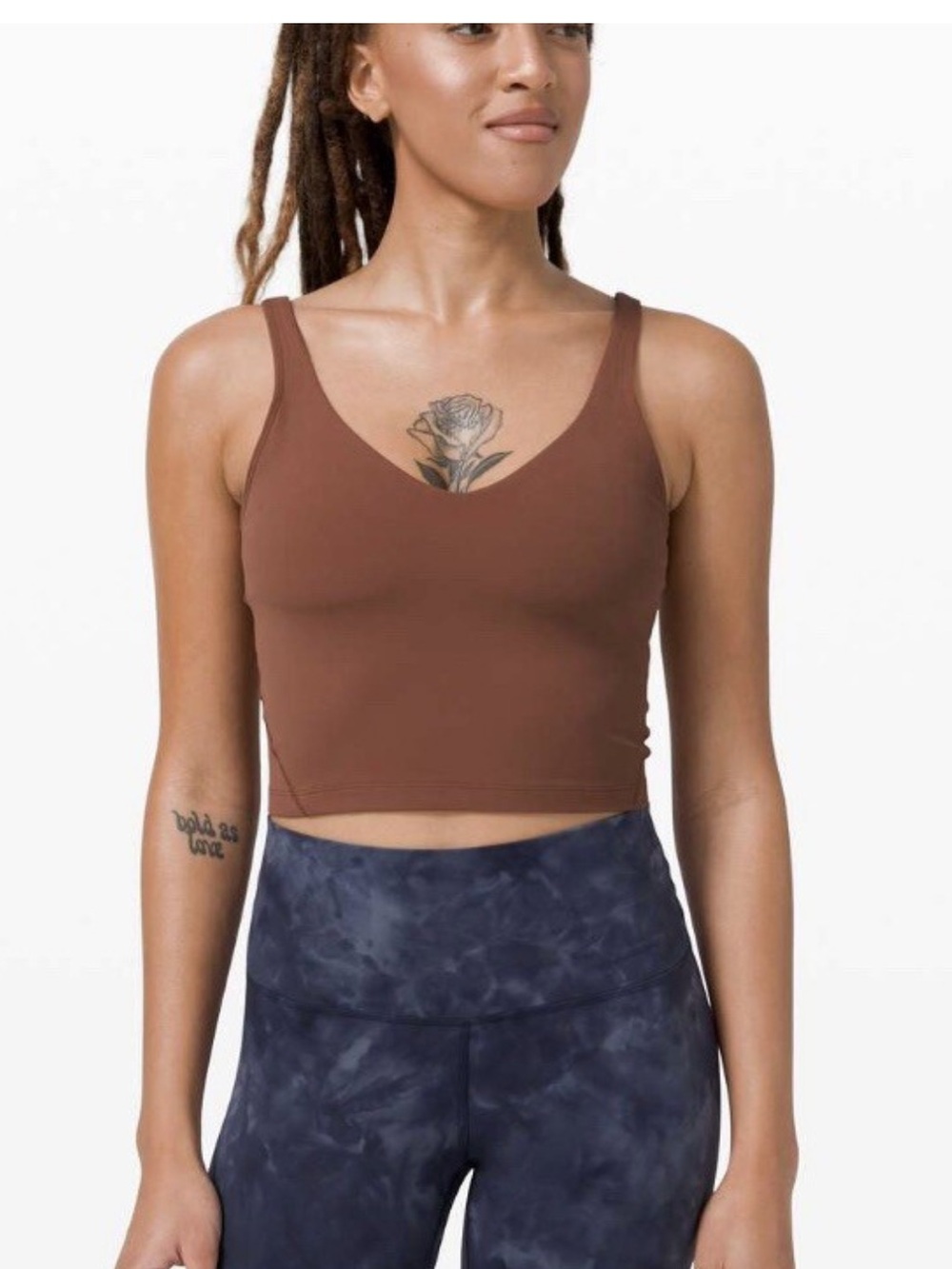 Lululemon Ancient Copper Align Crop Tank